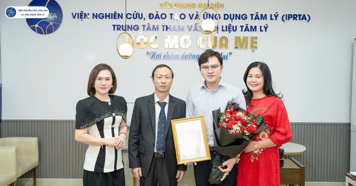 Viện Nghiên cứu, Đào tạo và Ứng dụng Tâm lý (IPRTA) tự hào là địa chỉ uy tín trong lĩnh vực tham vấn và trị liệu tâm lý