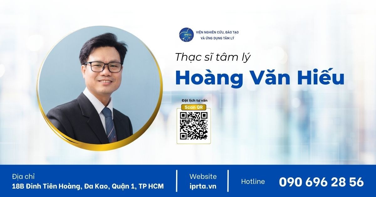 Thạc sĩ tâm lý Hoàng Văn Hiếu