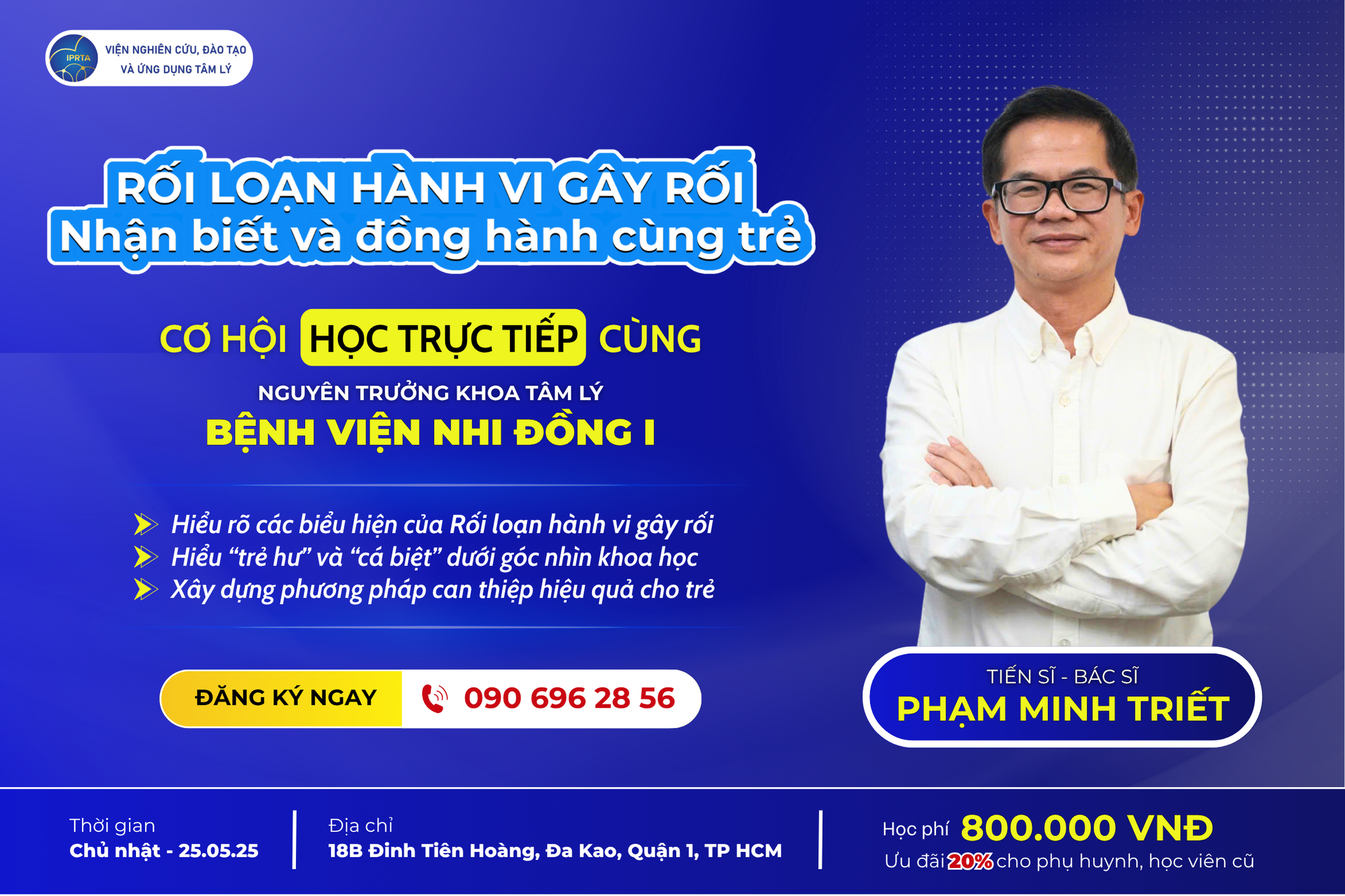 KHÓA HỌC RỐI LOẠN HÀNH VI GÂY RỐI