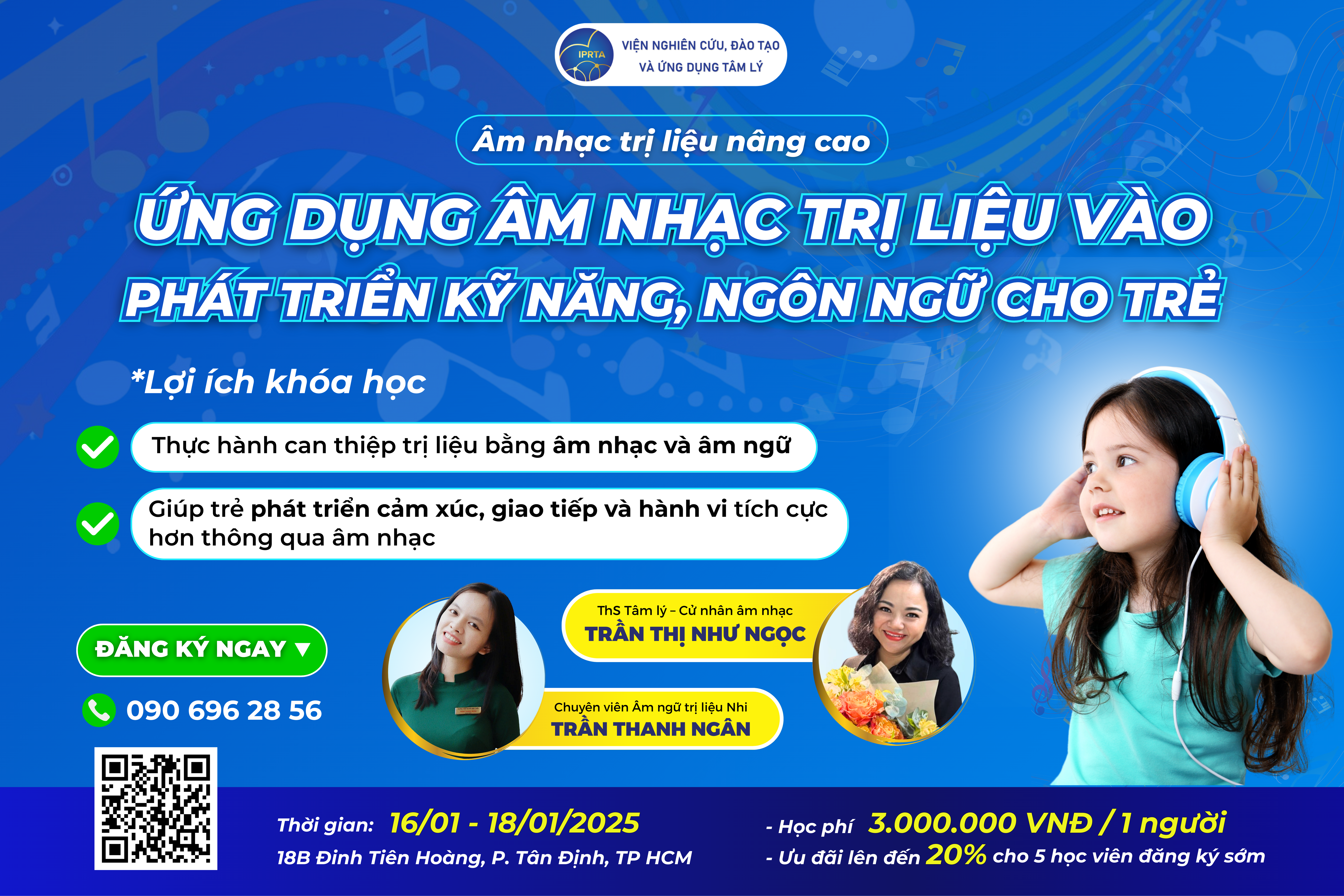 Âm nhạc trị liệu - Khóa nâng cao đợt 5
